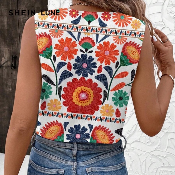 Floral Vest - Picture 2 of 4